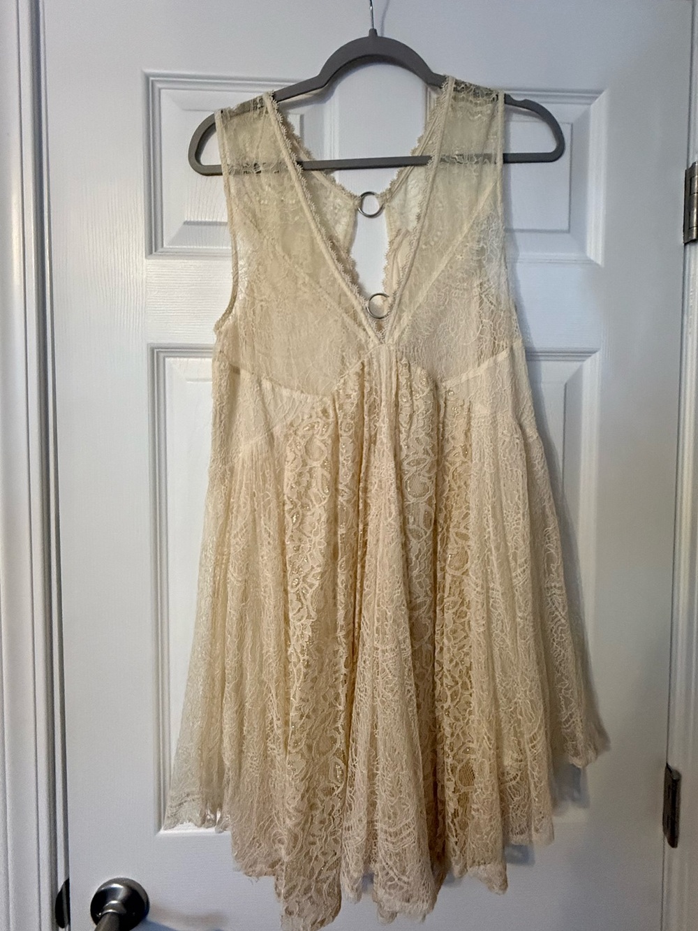Free People “don't you dare lace dress”
FIRM ON PRICE